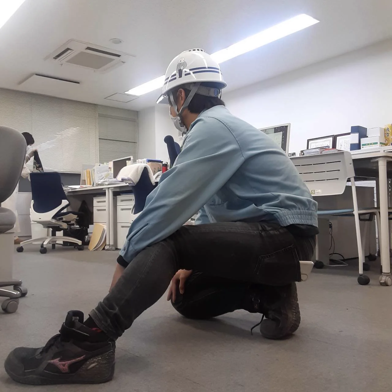 オフィスでの一コマ